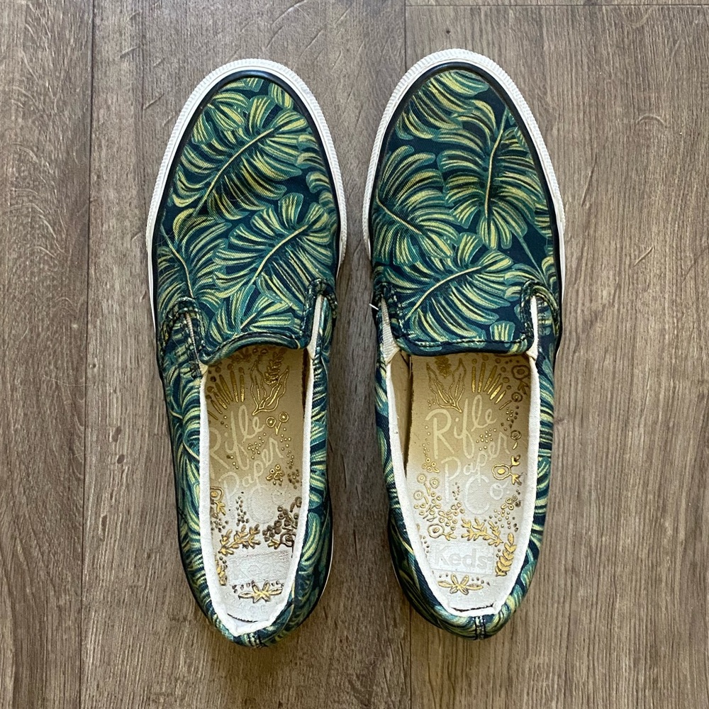 Rifle Paper Co line of Keds